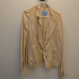 Guess by Marciano Women's Cream Blazer